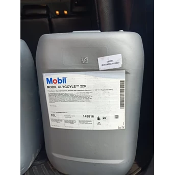MOBIL GLYGOYLE 220 Gearbox, Bearing, Compressor Synthetic Oil PAG