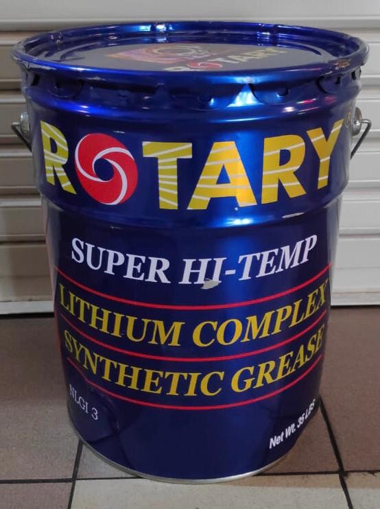 Gemuk Rotary Super Hi-Temp Lithium Complex Synthetic Grease NLGI 3