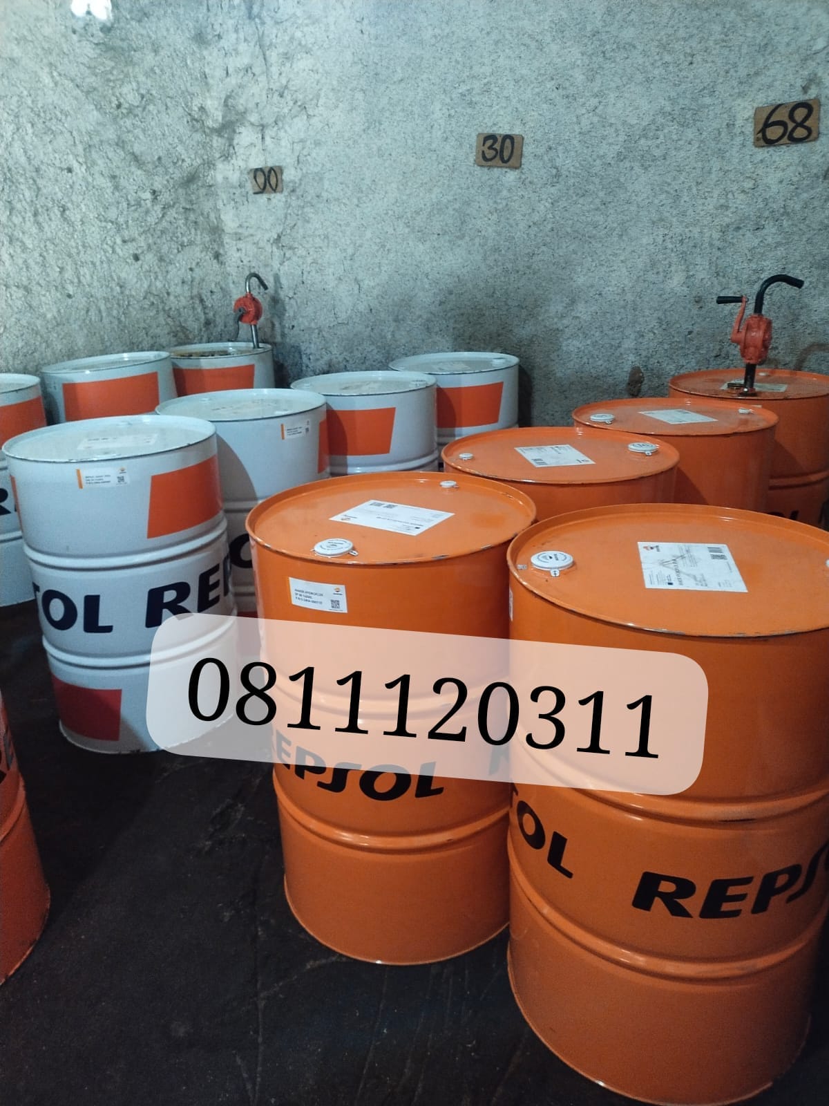 Repsol Giant 1020 sae 30 API CF/SF