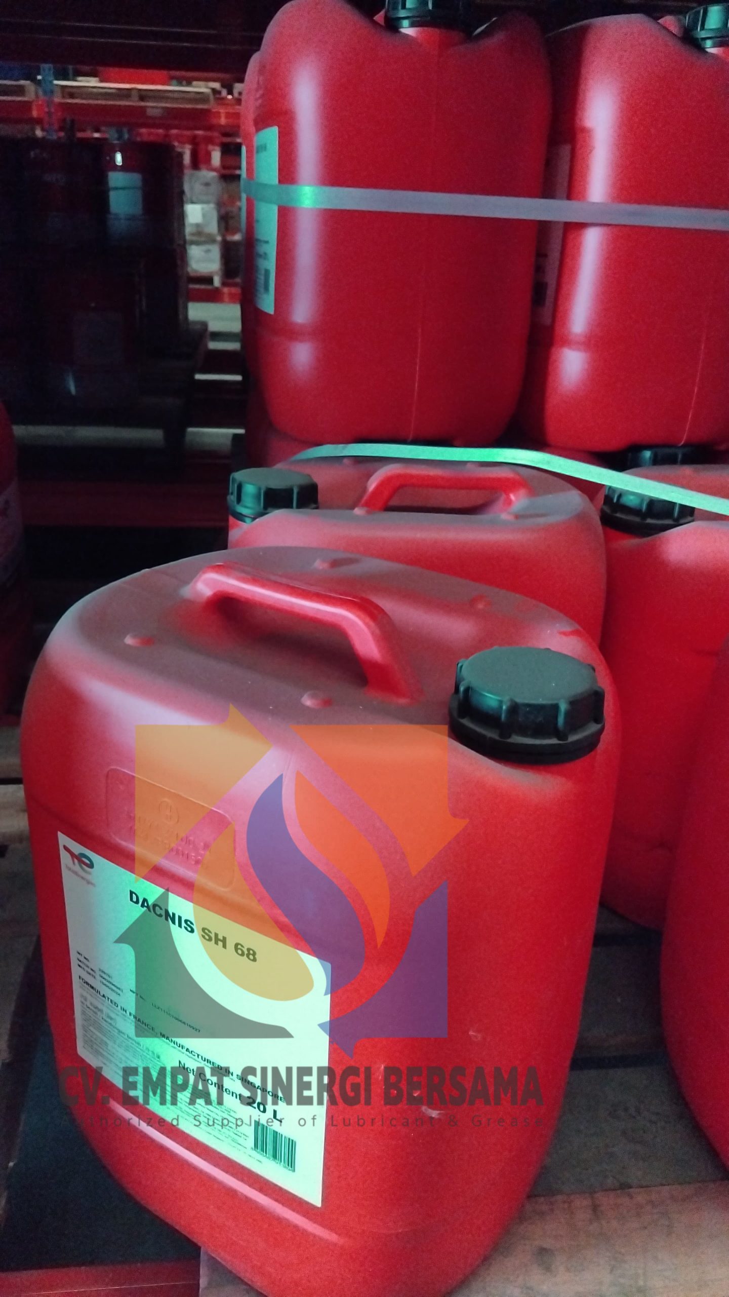 TOTAL Dacnis SH 68 Synthetic Rotary Air Compressor Oil - Gambar 2