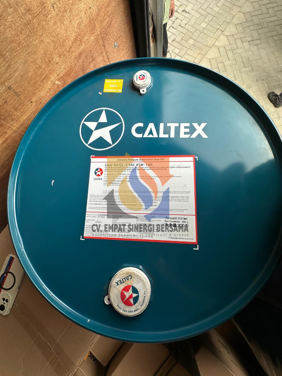 Caltex Gear Oil GL-5 Sae 85W-140, Drum/200 Lt - Gambar 2