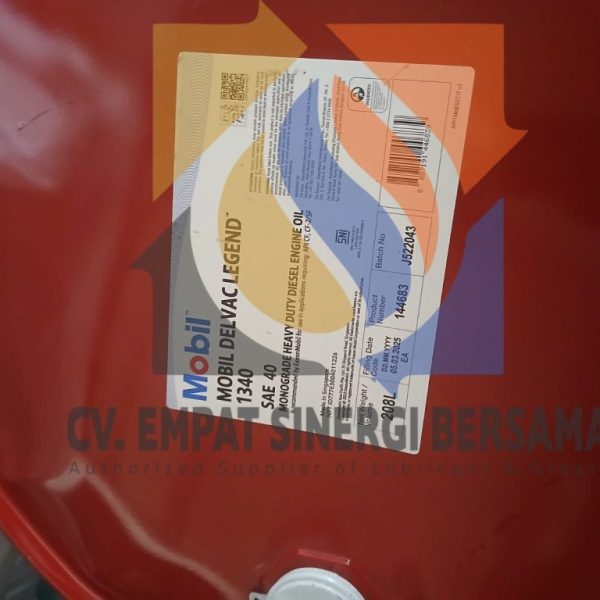 Mobil Delvac Legend 1340 Sae 40, Drum/208 Lt