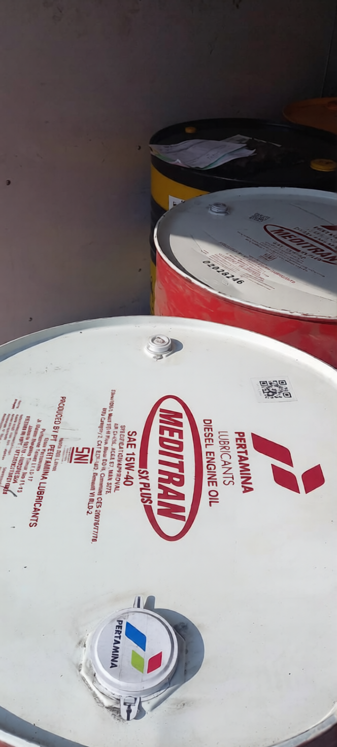 Pertamina Meditran SX PLUS 15W-40 API CI-4, Engine Diesel Oil, Drum/200 Lt